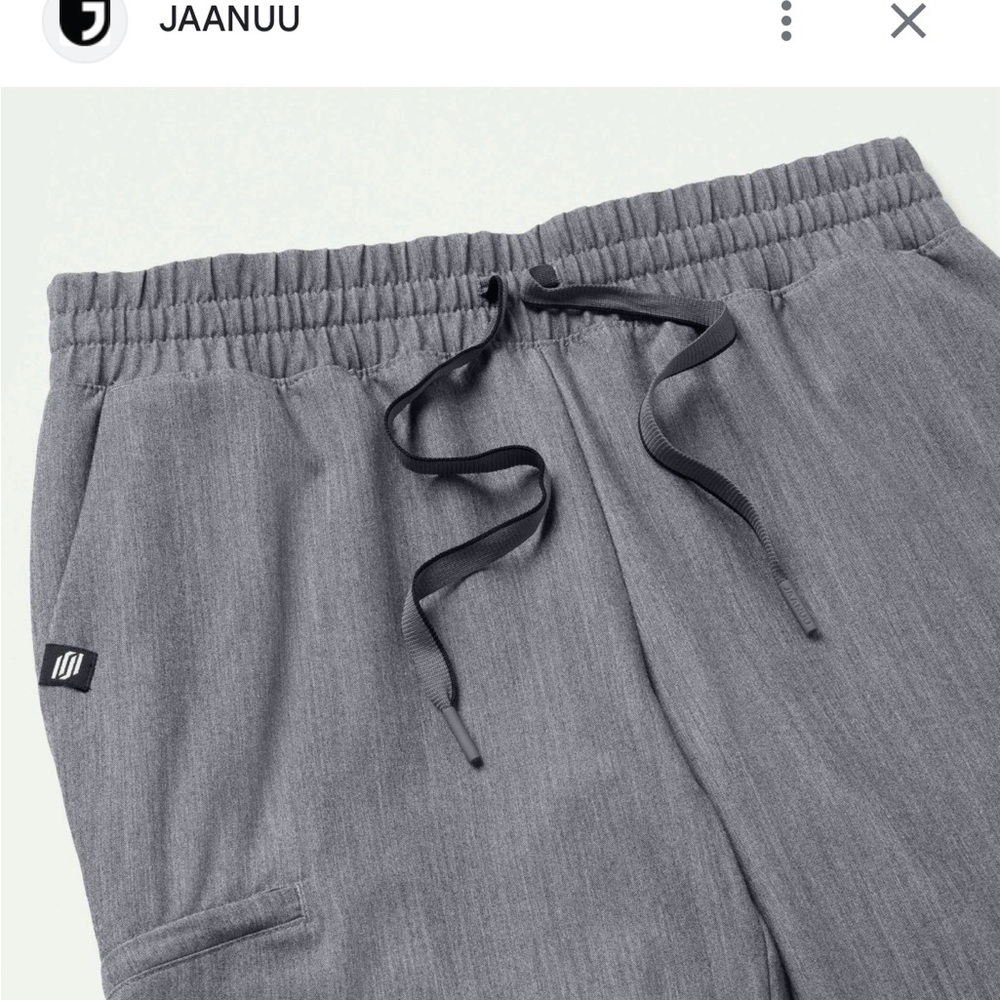 Jaanuu Charcoal Jogger Scrubs